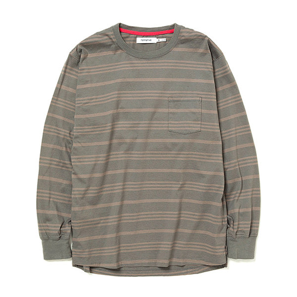 nonnative (ノンネイティブ) DWELLER L/S TEE COTTON JERSEY BORDER NN