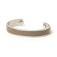 BRACELET BRASS REGULAR with SHRINK LEATHER