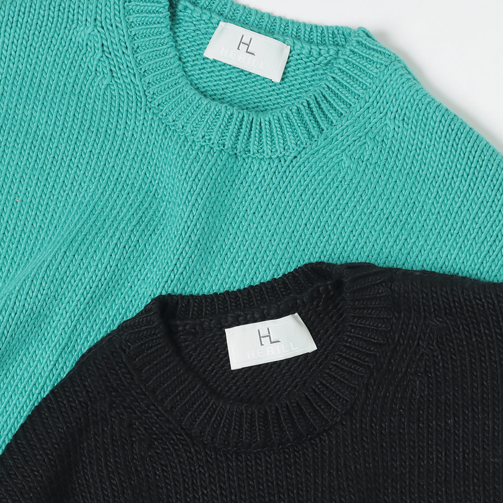 Cottoncode Crewneck (23-080-HL-8010-1) | HERILL / トップス Cottoncode Crewneck (23-080-HL-8010-1) | HERILL / トップス