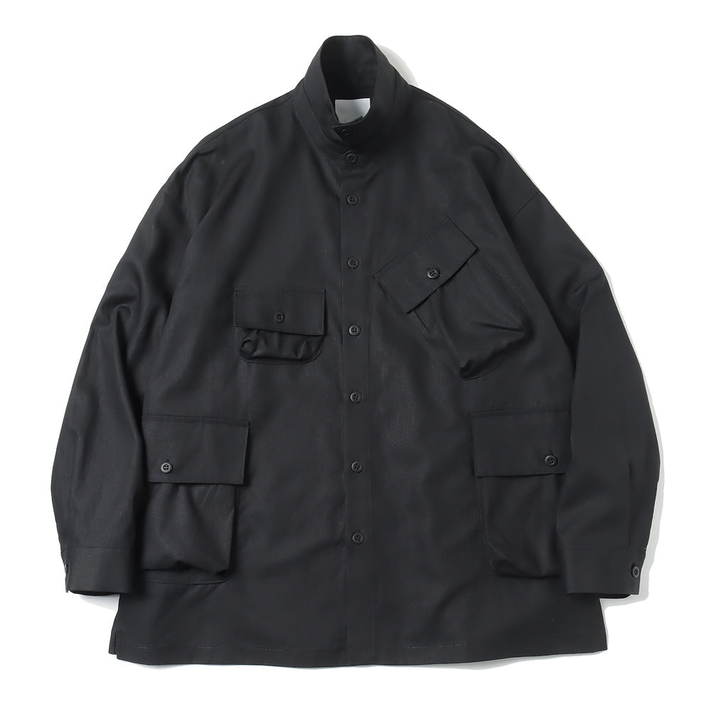 WHOWHAT フーワット / 4 pocket shirts S size