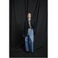 PLEATED LIBERTY TROUSER(FADE INDIGO)