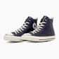 ALL STAR OLIVE GREEN LEATHER HI(DEEP SEA)