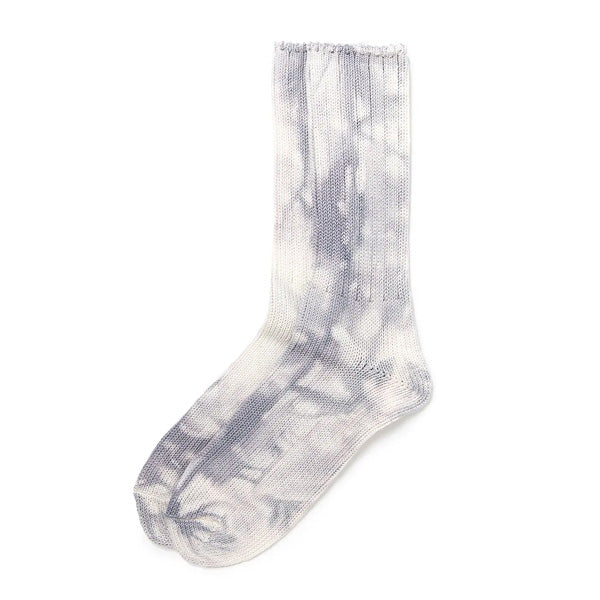 TIE-DYED CREW SOCKS C/N/PU