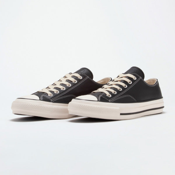 CHUCK TAYLOR LEATHER OX (BLACK)