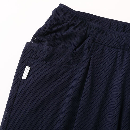 WIDE TAPERED EASY PANTS (MESH)