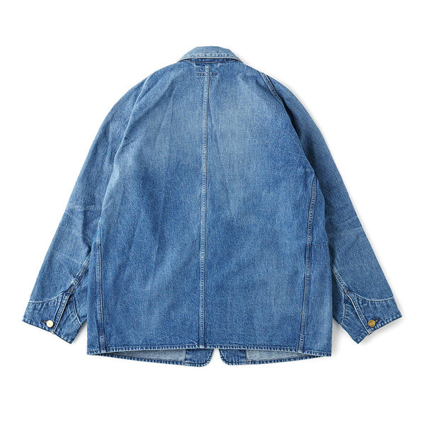 FLAP TWO-POCKET LIBERTY JACKET(FADE INDIGO)