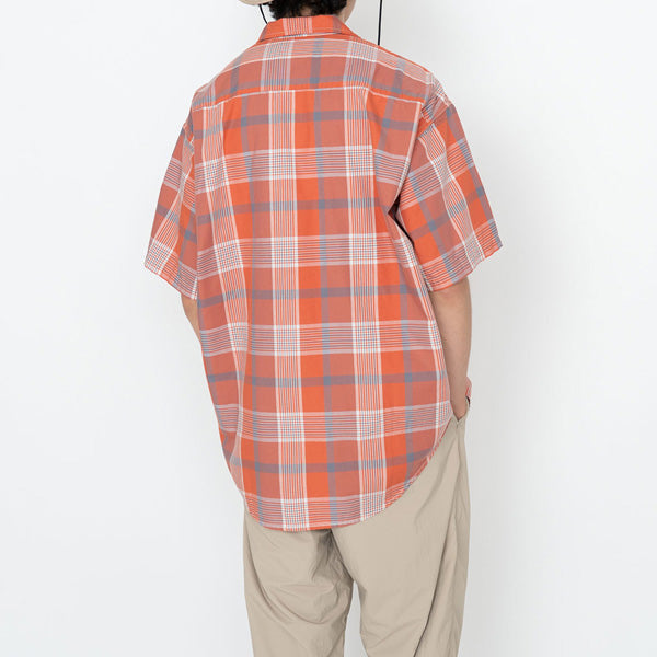 Open Collar H/S Shirt