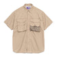 Polyester Linen Field H/S Shirt