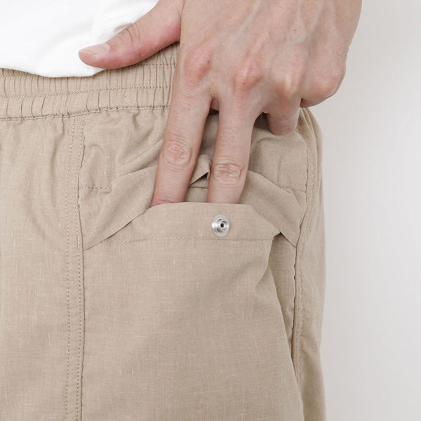 Polyester Linen Field Shorts