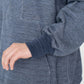 Half-zip sweat anorak