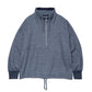 Half-zip sweat anorak