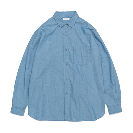 Regular Collar Chambray Shirt