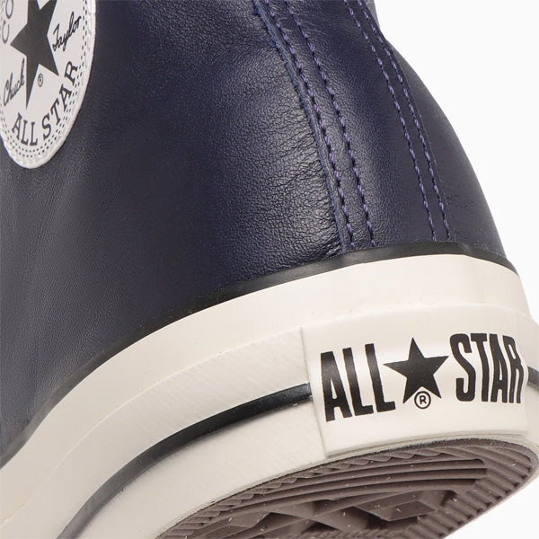 ALL STAR OLIVE GREEN LEATHER HI(DEEP SEA)