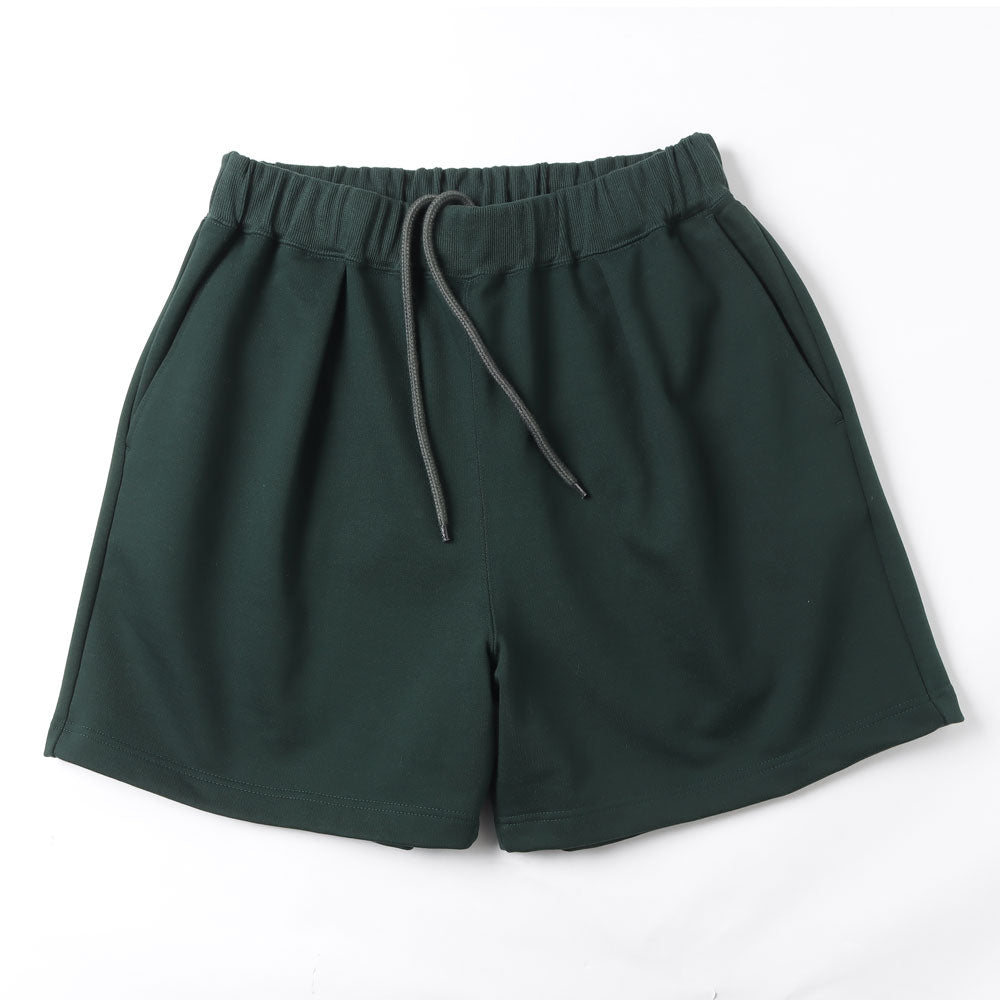 WIDE SWEAT SHORTS