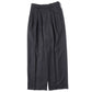 DOUBLE PLEATED CLASSIC WIDE TROUSERS SUPER120s WOOL TROPICAL