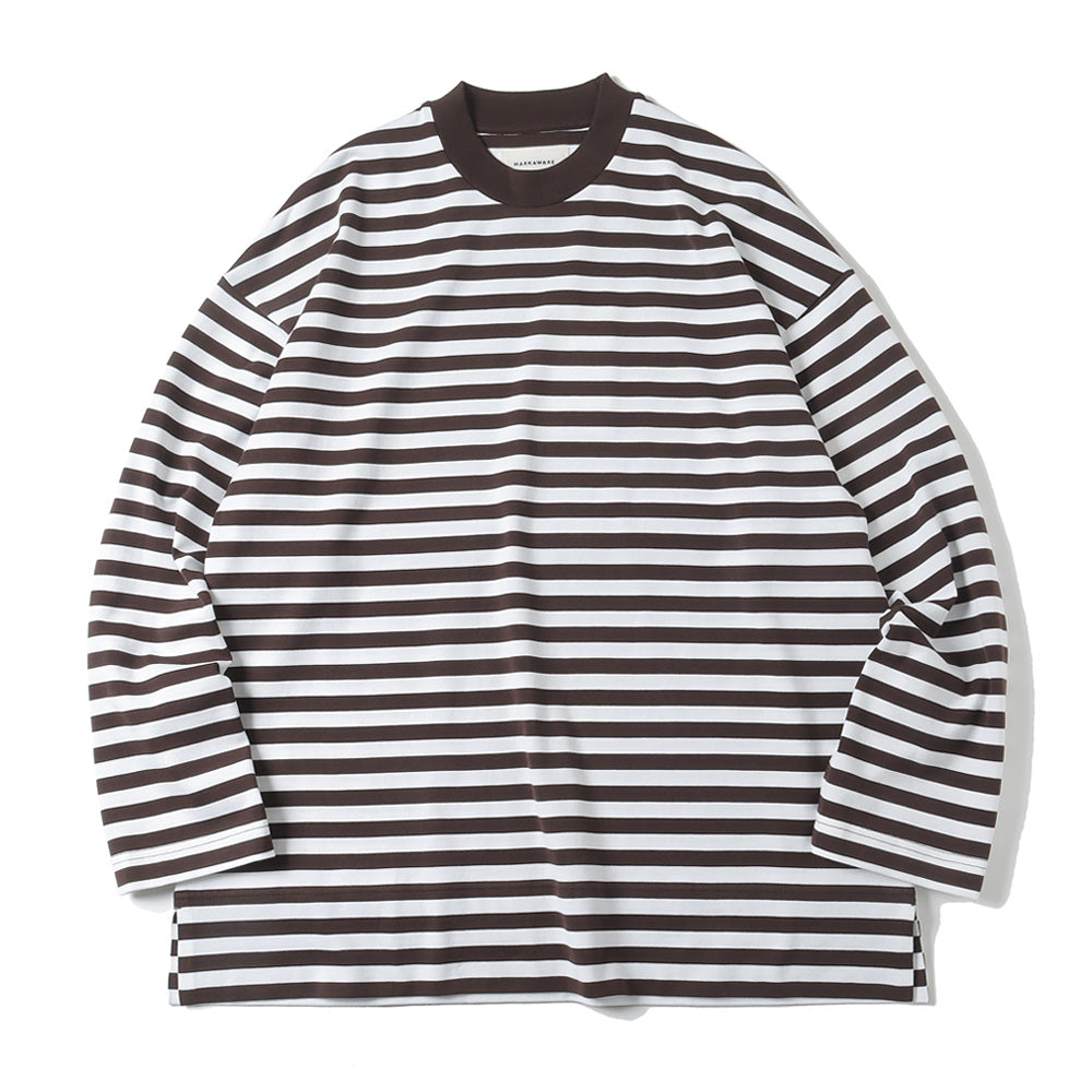 BOX Tee L/S ORGANIC COTTON BORDER