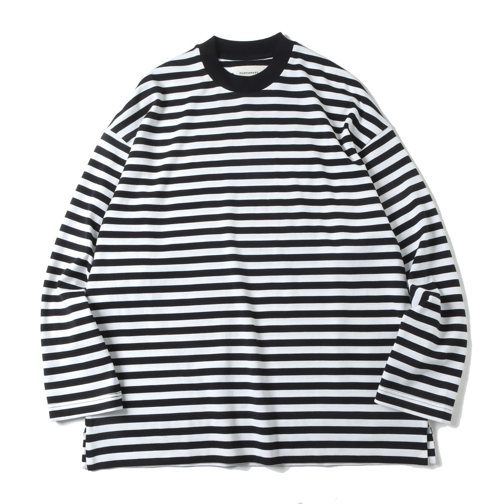BOX Tee L/S ORGANIC COTTON BORDER