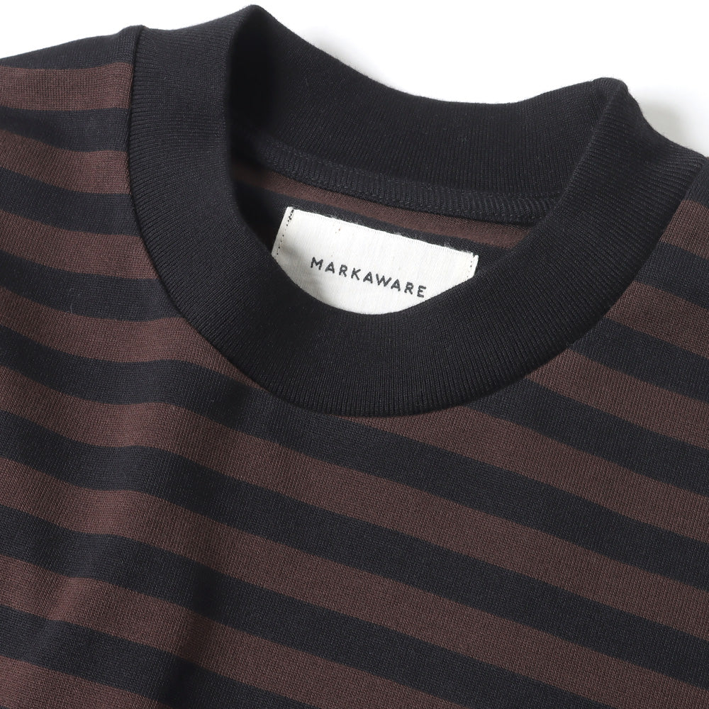 BOX Tee L/S ORGANIC COTTON BORDER