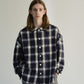 ZIPPED CHECK SHIRT