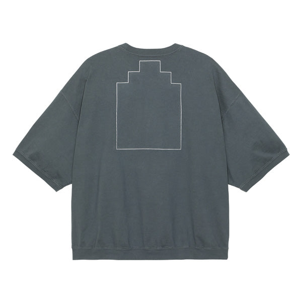 OVERDYE ZIG-PATCH SHORT SLEEVE CREW NECK