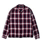 RS.Nep Check Open Collar L/S SH