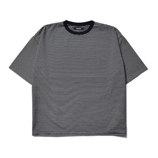 Micro Border Loose Crewneck T-SH