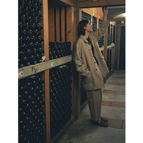 Linen Half Coat