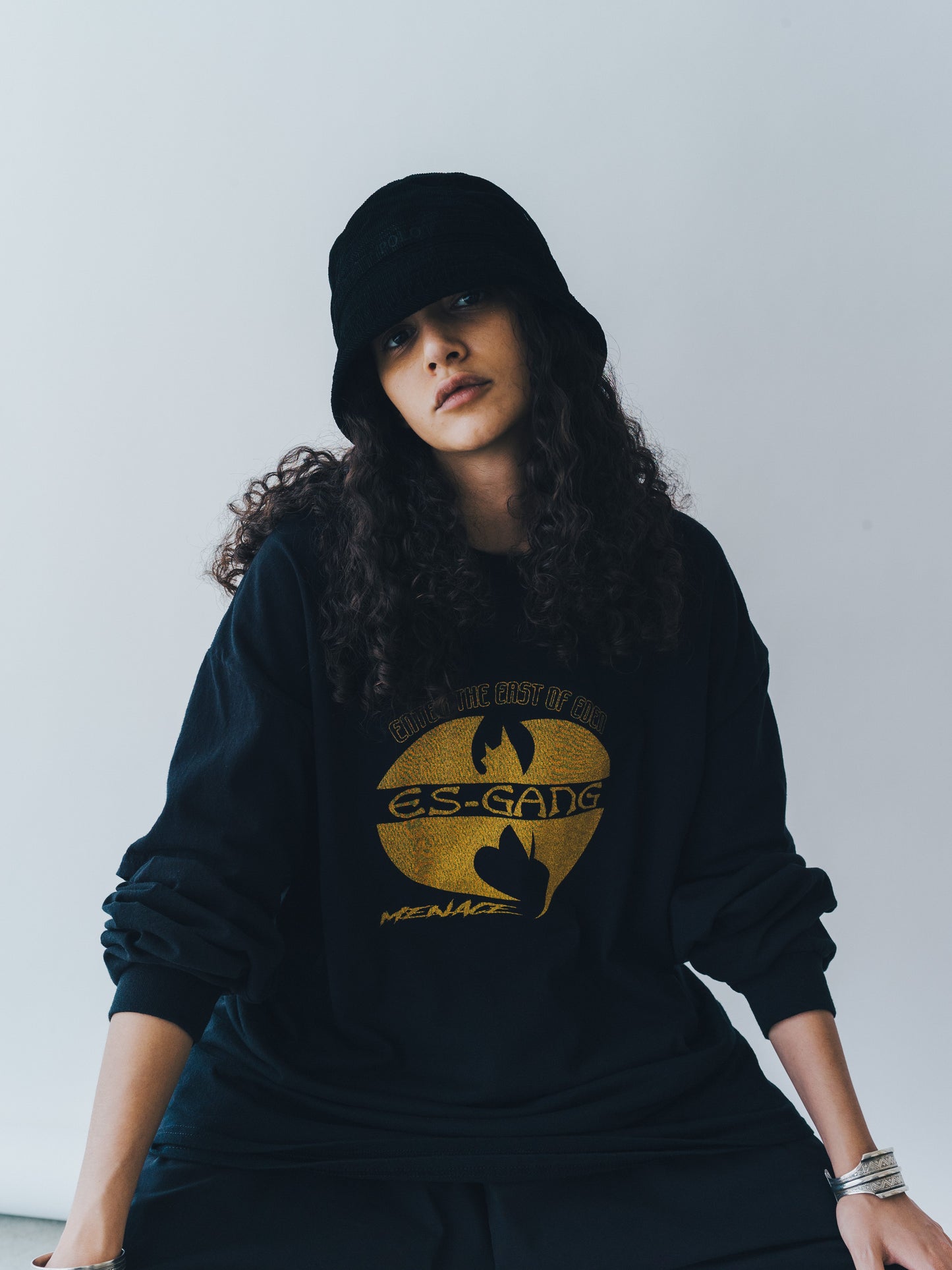 LAYERED OVERSIZE LONG T-SHIRT