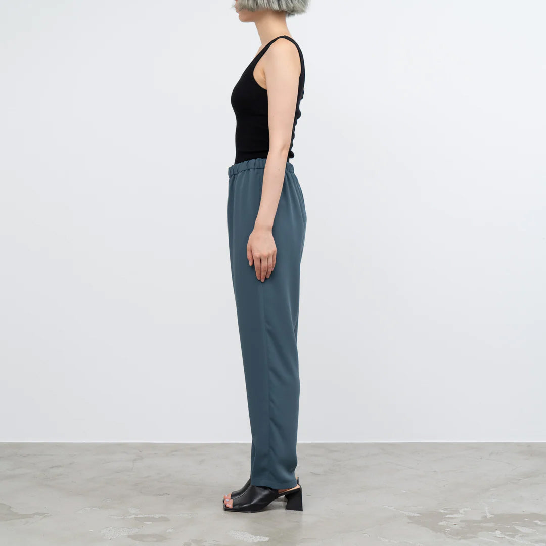 Satin Easy Pants DARK SLATE