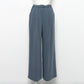 Satin Easy Wide Pants DARK SLATE