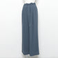 Satin Easy Wide Pants DARK SLATE