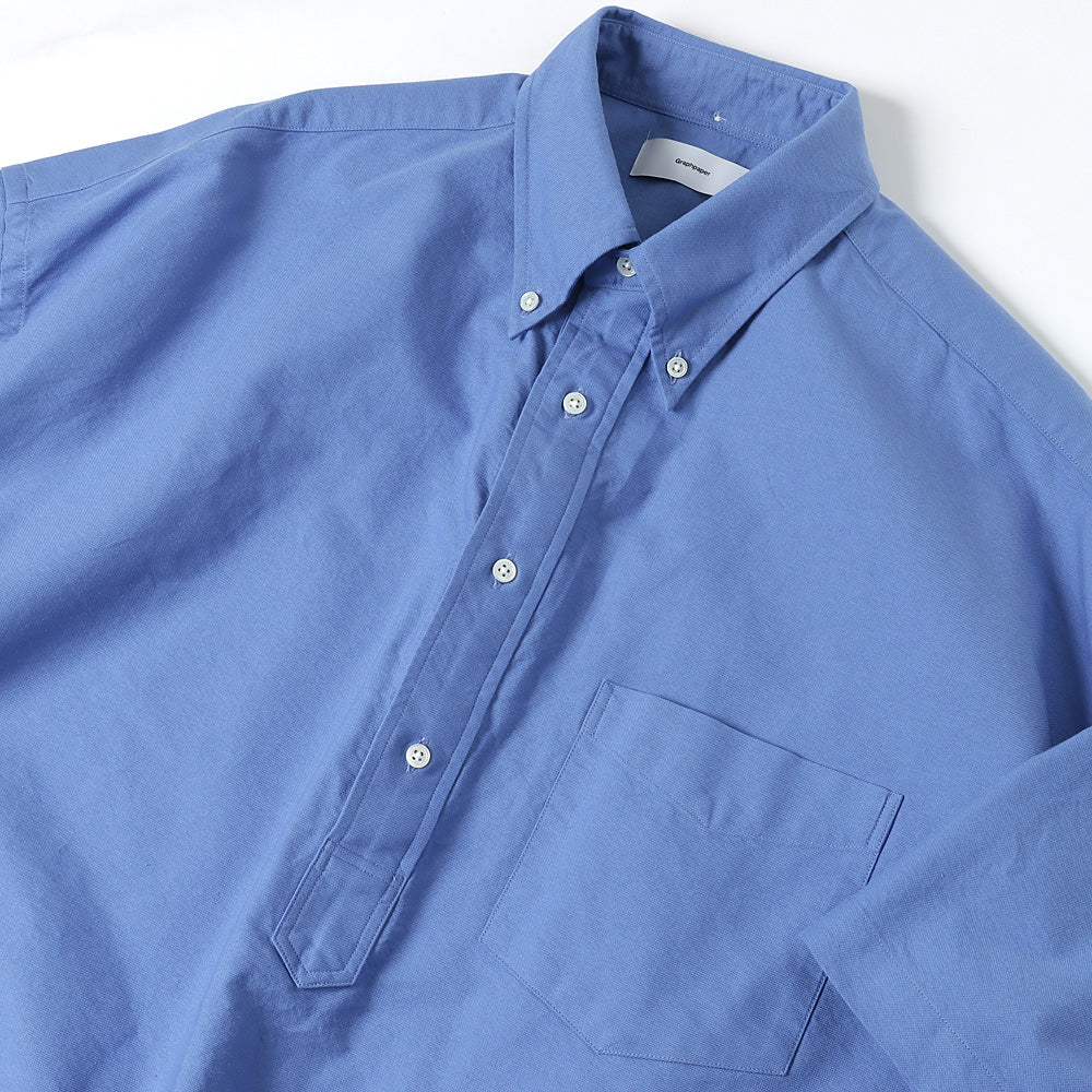 Oxford Oversized S/S B.D Pullover Shirt