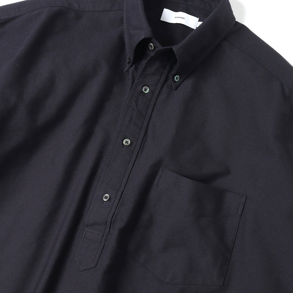 Oxford Oversized S/S B.D Pullover Shirt