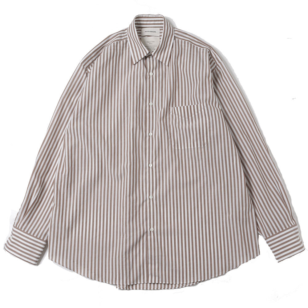 COMFORT FIT SHIRT ORGANIC COTTON STRIPE