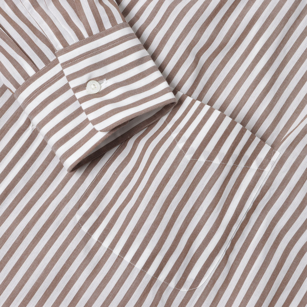 COMFORT FIT SHIRT ORGANIC COTTON STRIPE