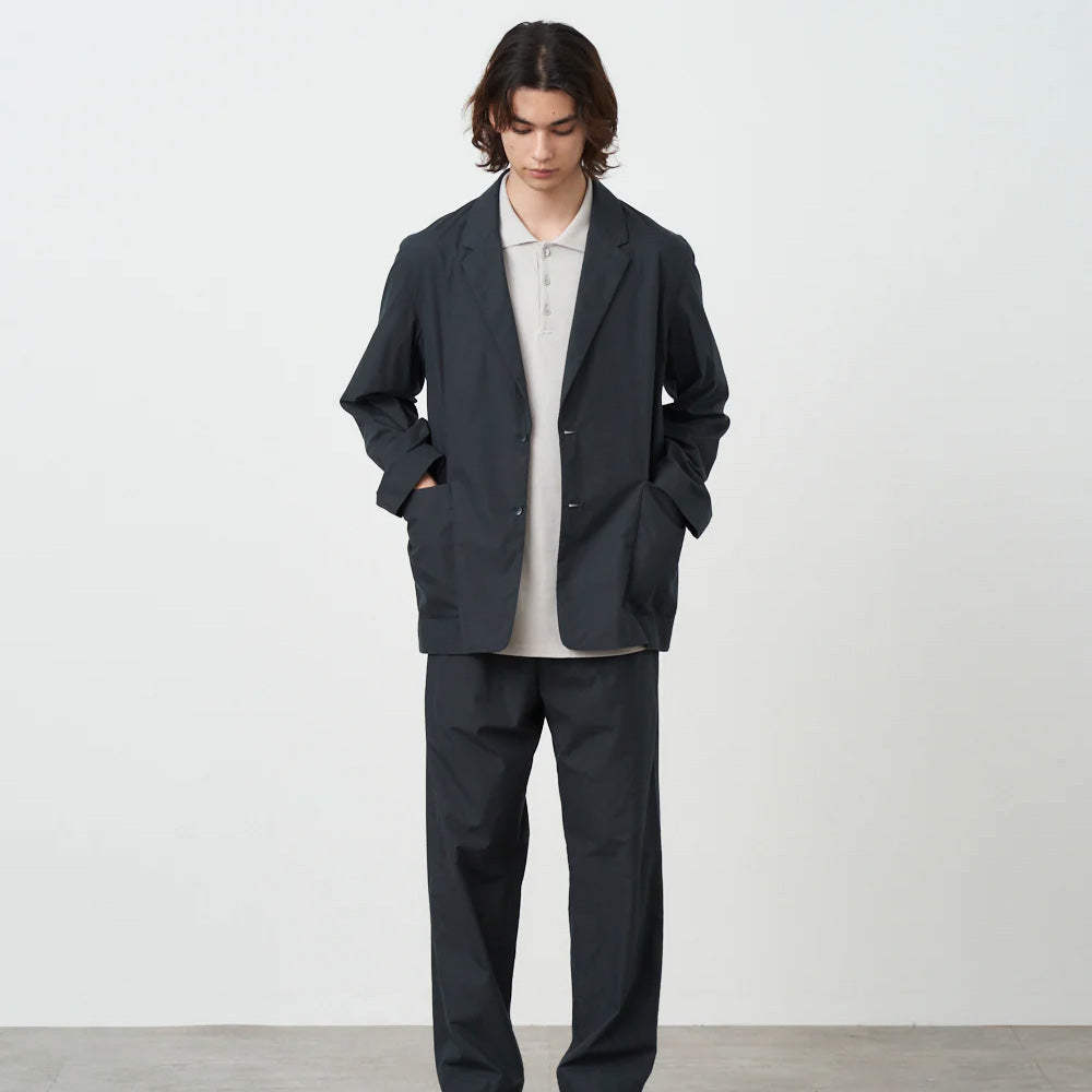 COTTON TYPEWRITER TALORED JACKET