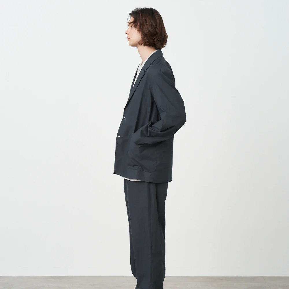 COTTON TYPEWRITER TALORED JACKET