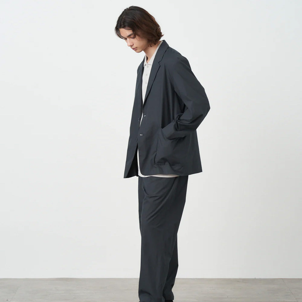 COTTON TYPEWRITER TALORED JACKET