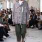 Cotton back satin print Jean-Michel Basquiat P006