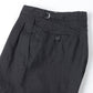 OFFICER PANTS 2TUCK WIDE ORGANIC RAMIE OX