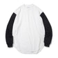 BASE BALL TEE L/S RECYCLE SUVIN ORGANIC COTTON