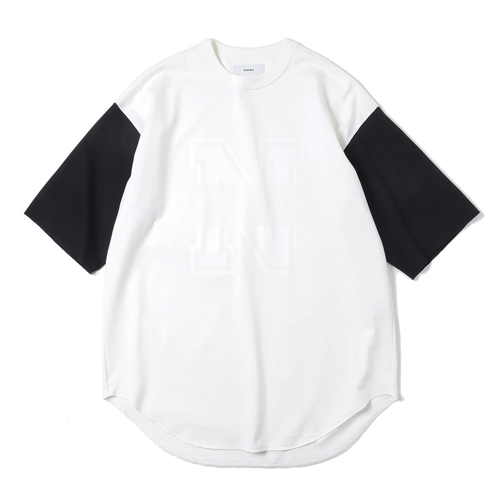 BASE BALL TEE S/S RECYCLE SUVIN ORGANIC COTTON