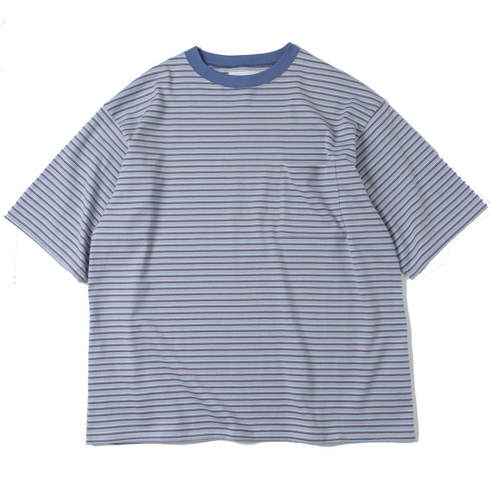 BORDER TEE S/S ORGANIC COTTON BORDER