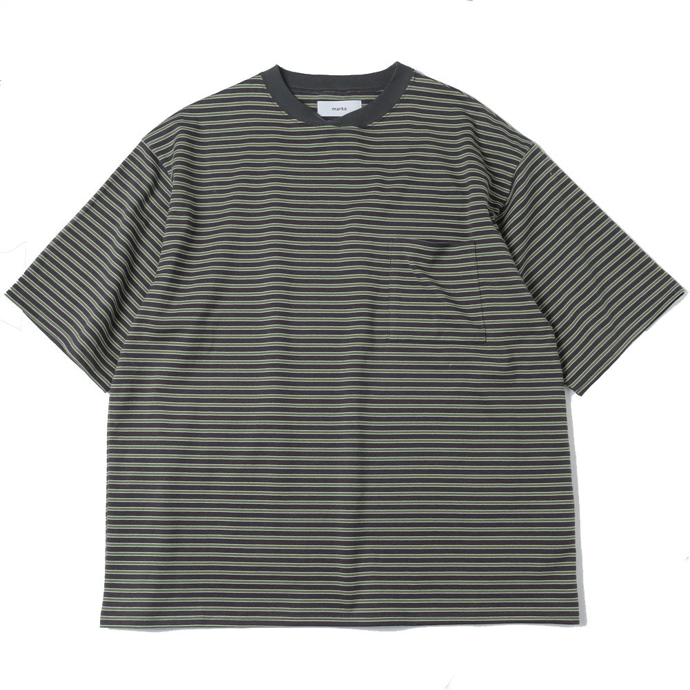 BORDER TEE S/S ORGANIC COTTON BORDER