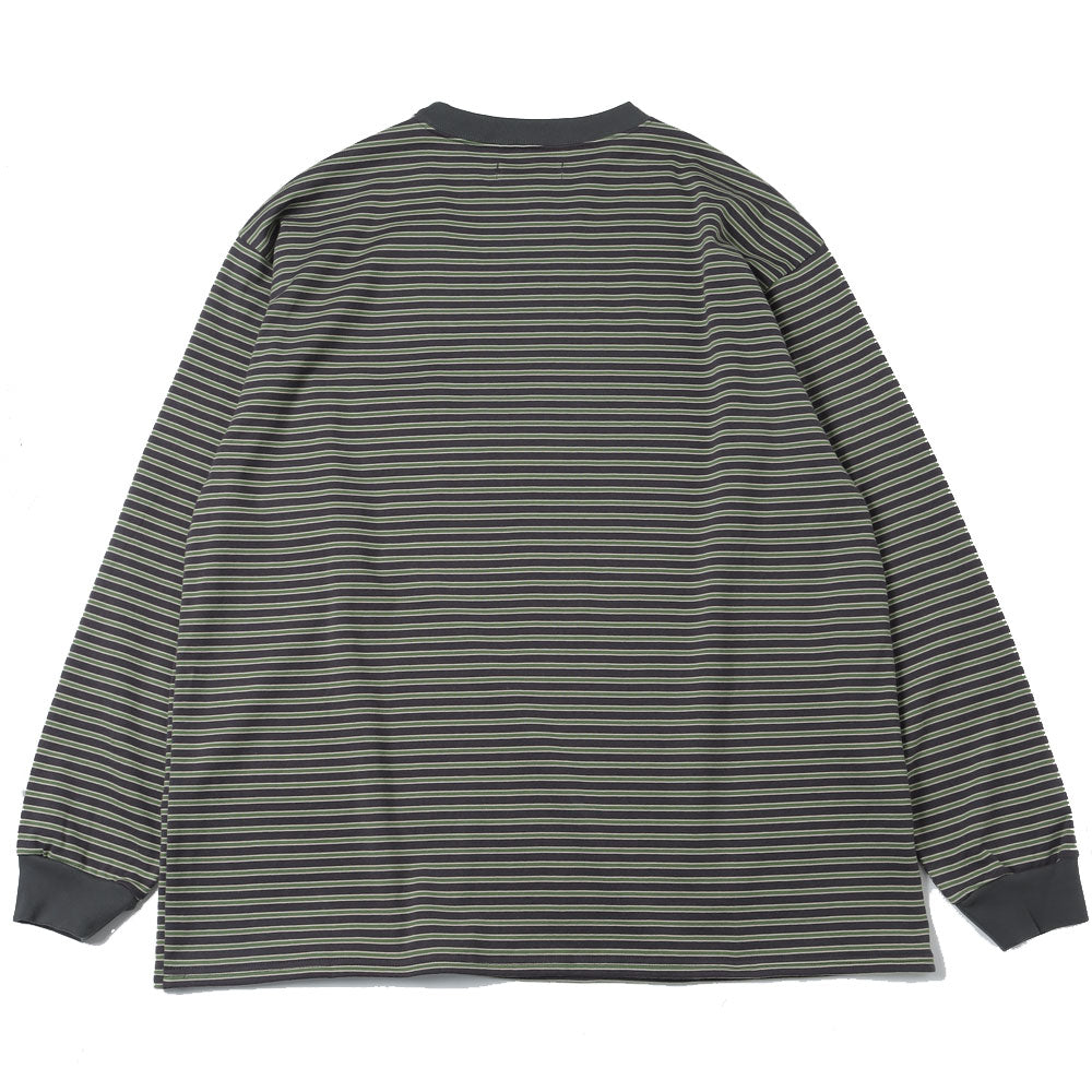 BORDER TEE L/S ORGANIC COTTON BORDER