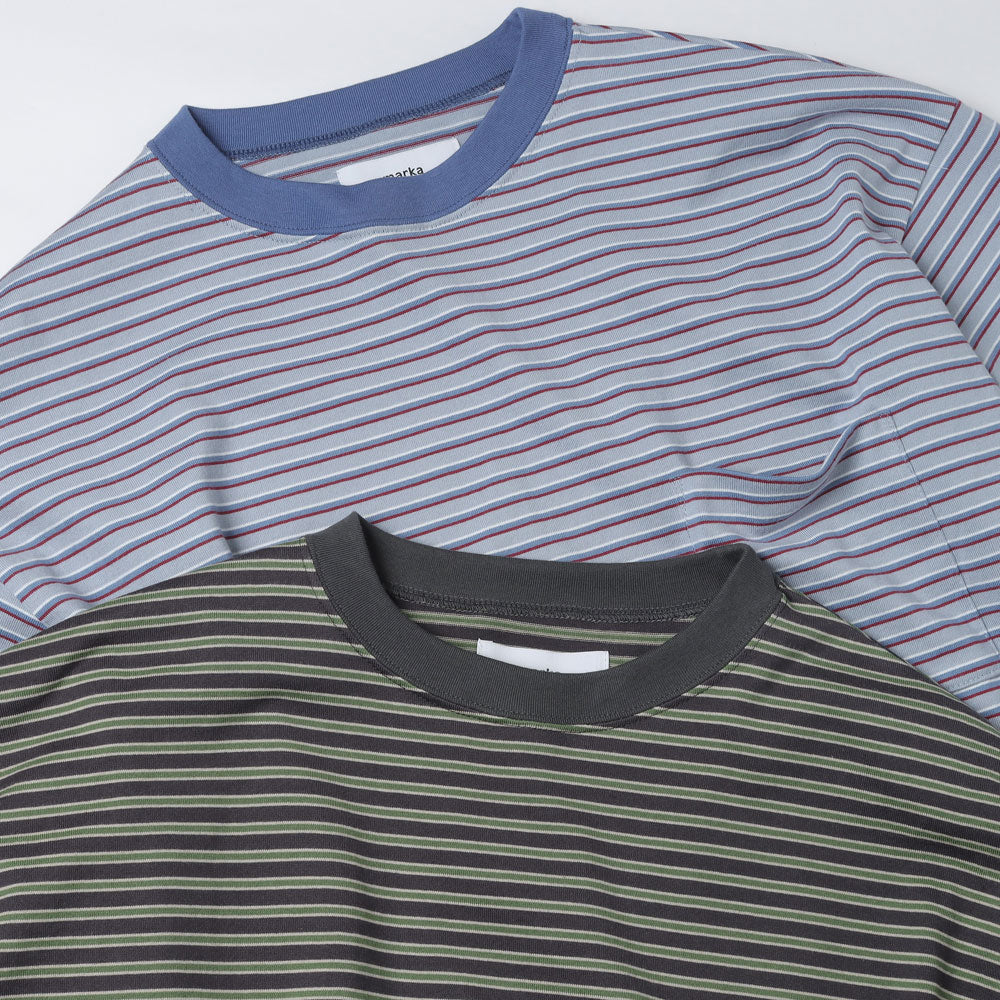 BORDER TEE S/S ORGANIC COTTON BORDER