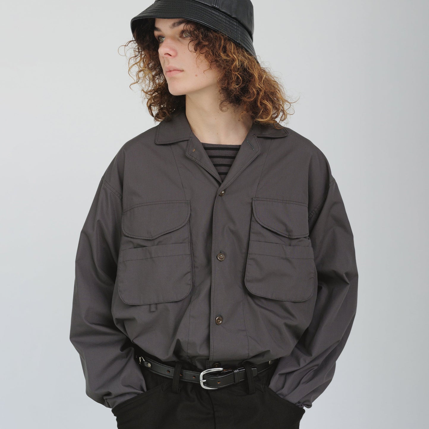 Double Pocket Shirt Jacket