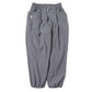 WIDE TAPERED EASY PANTS(NYLON)