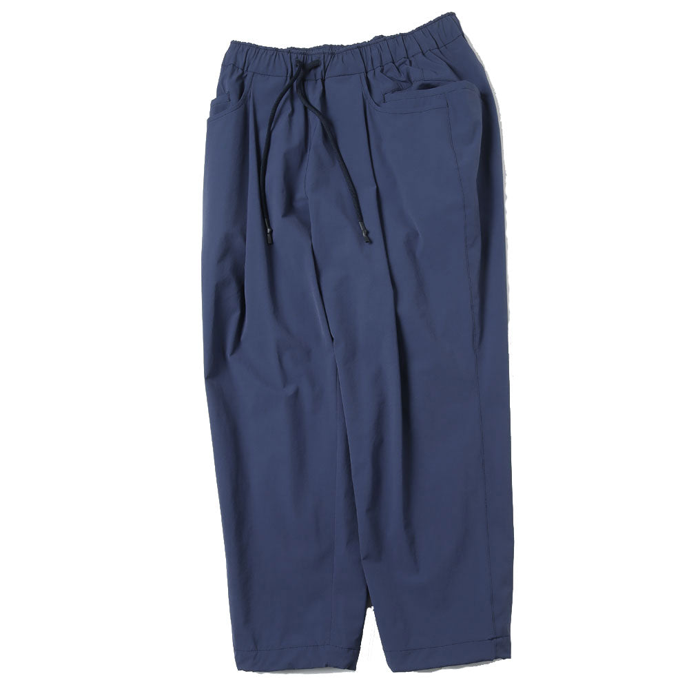 WIDE TAPERED EASY PANTS(NYLON)