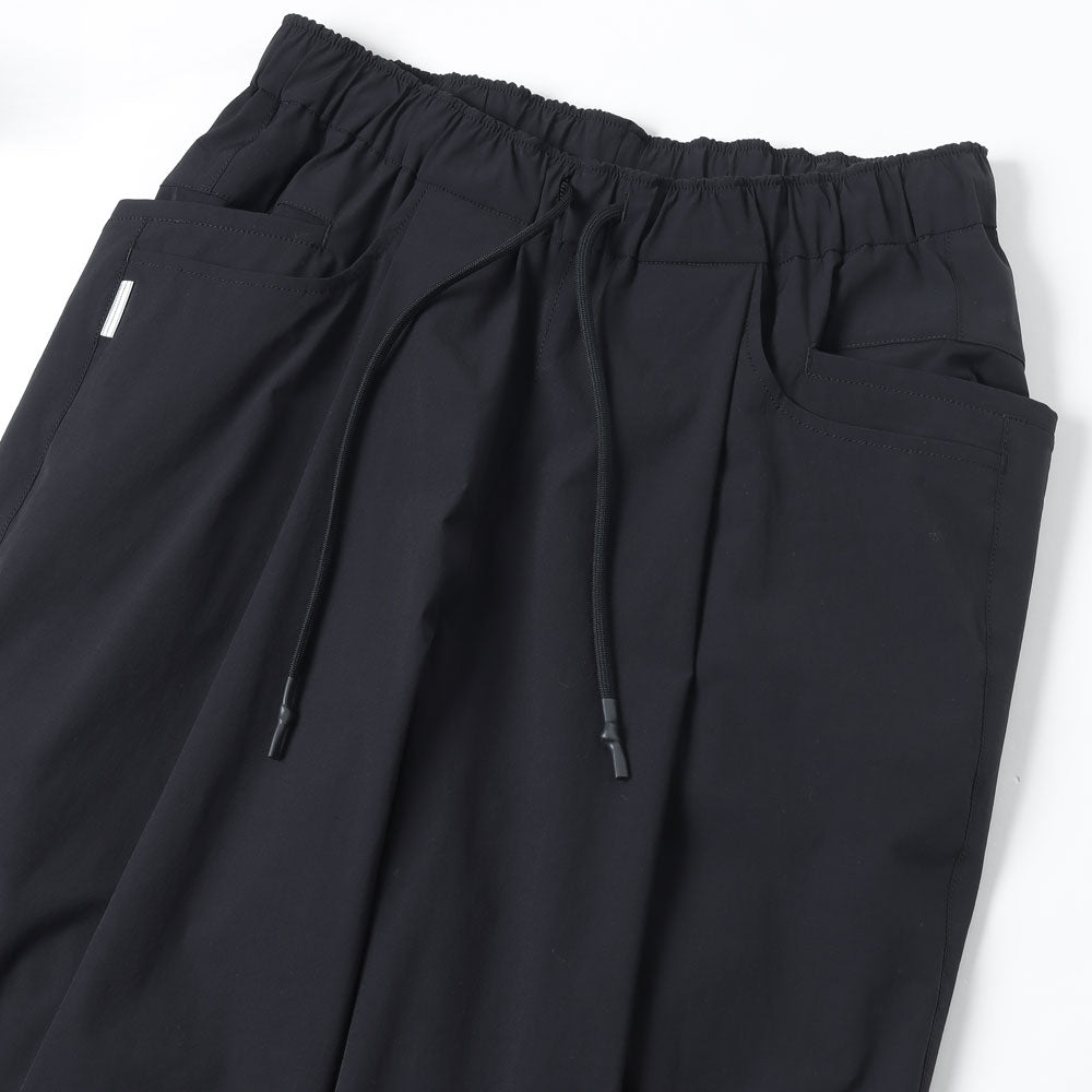 WIDE TAPERED EASY PANTS(NYLON)